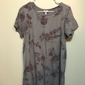 LulaRoe Carly floral in medium